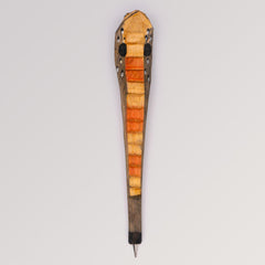 Holzkugelschreiber Schlange von Tierkopfstift