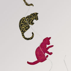 Girlande Katzen