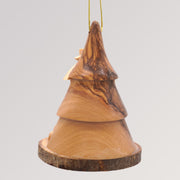 Krippe Weihnachtsbaum Anhänger - Olivenholz Baumschmuck von Weihnachtsdeko aus Betlehem