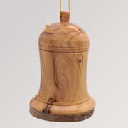 Krippe Weihnachtsglocke - Olivenholz Baumschmuck Anhänger von Weihnachtsdeko aus Betlehem