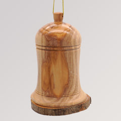 Krippe Weihnachtsglocke - Olivenholz Baumschmuck Anhänger von Weihnachtsdeko aus Betlehem