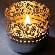 Windlicht Schattenspiel T-Light "Ranken" von 13gramm