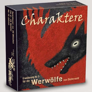 Die Werwölfe vom Düsterwald, Charaktere - Erweiterung von Asmodee