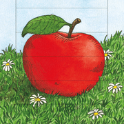 Ziehkarte - Apfel von Bärenpresse