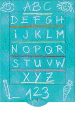 Ziehkarte - ABC Einschulung von Bärenpresse