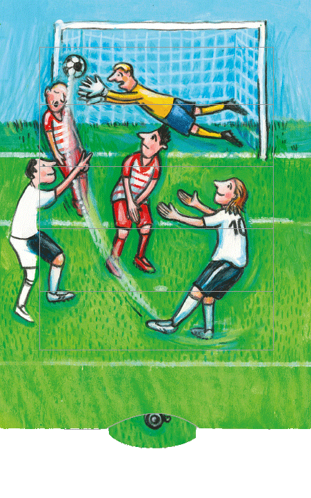Ziehkarte - Fußball von Bärenpresse