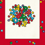 Ziehkarte - Happy Birthday von Bärenpresse