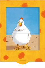 Ziehkarte - Pfau von Bärenpresse