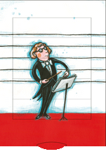 Ziehkarte - Vogelgesang von Bärenpresse