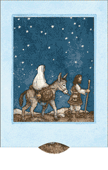 Ziehkarte - Krippe von Bärenpresse