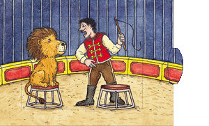 Ziehkarte - Zirkus von Bärenpresse