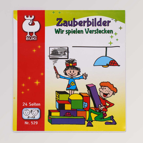 Zauberbuch Kinder - Zauberbilder - Wir spielen Verstecken von Buki