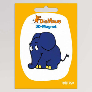 3D Magnet - Elefant stehend von Die Sendung mit der Maus