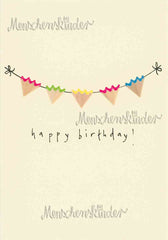 Klappkarte - Happy Birthday! von Discordia