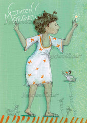 Postkarte - Guten Morgen von Discordia