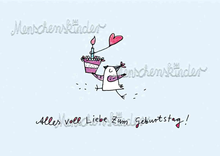 Postkarte - Liebste Geburtstagsgrüße von Discordia