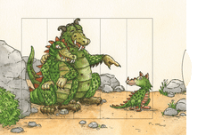 Ziehkarte - Drachenpower (Klappkarte) von Discordia