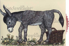 Ziehkarte - Goldesel (Klappkarte) von Discordia