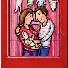 Ziehkarte - Kindersegen (Klappkarte) von Discordia