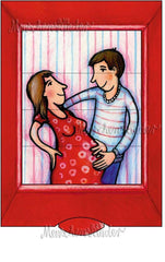 Ziehkarte - Kindersegen (Klappkarte) von Discordia