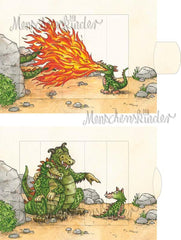 Ziehkarte - Tiger & Maus Geburtstag (Klappkarte) von Discordia