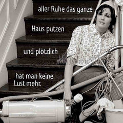 Postkarte - keine Lust von Filou & Sophie