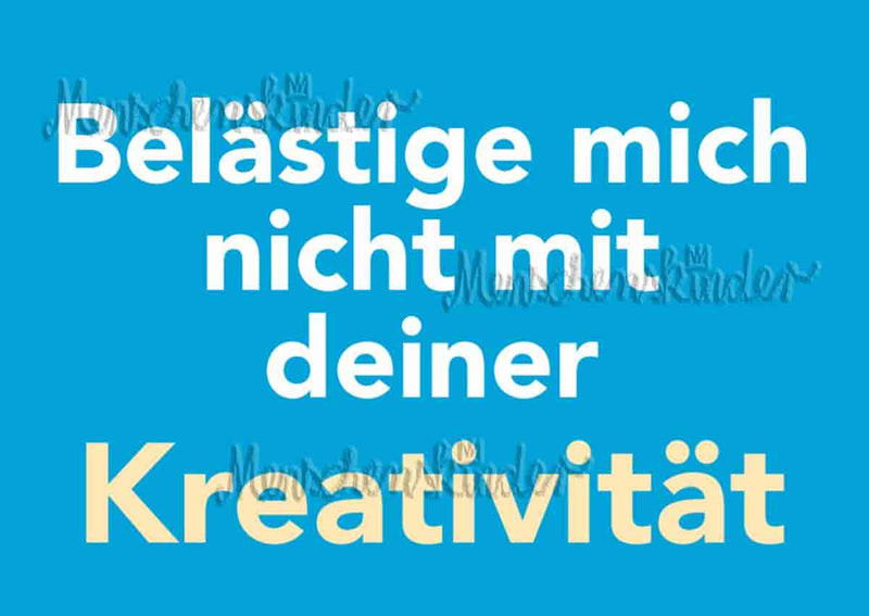 Postkarte - Kreativität von Filou & Sophie