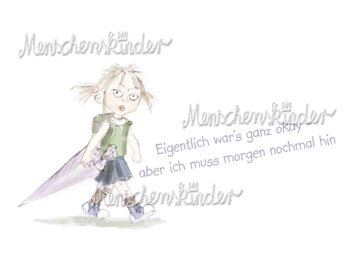 Postkarte - Nochmal hin von Filou & Sophie