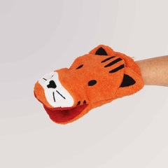 BIO Waschlappen, Tiger (groß) von Fürnis