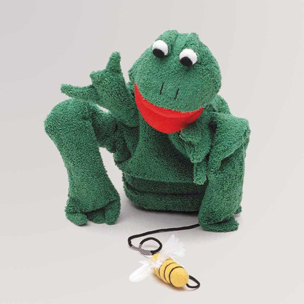 Handpuppe Marcel, Frosch von Fürnis