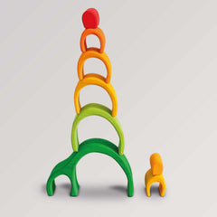 Bogen-Haus grün von Glückskäfer