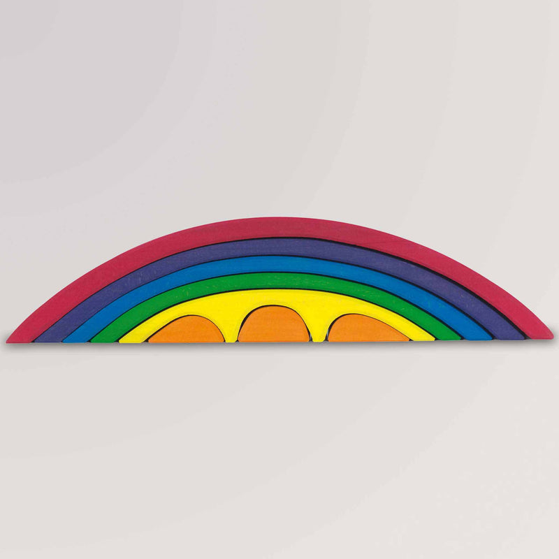 Brückenset, 8-teilig, Regenbogen von Glückskäfer