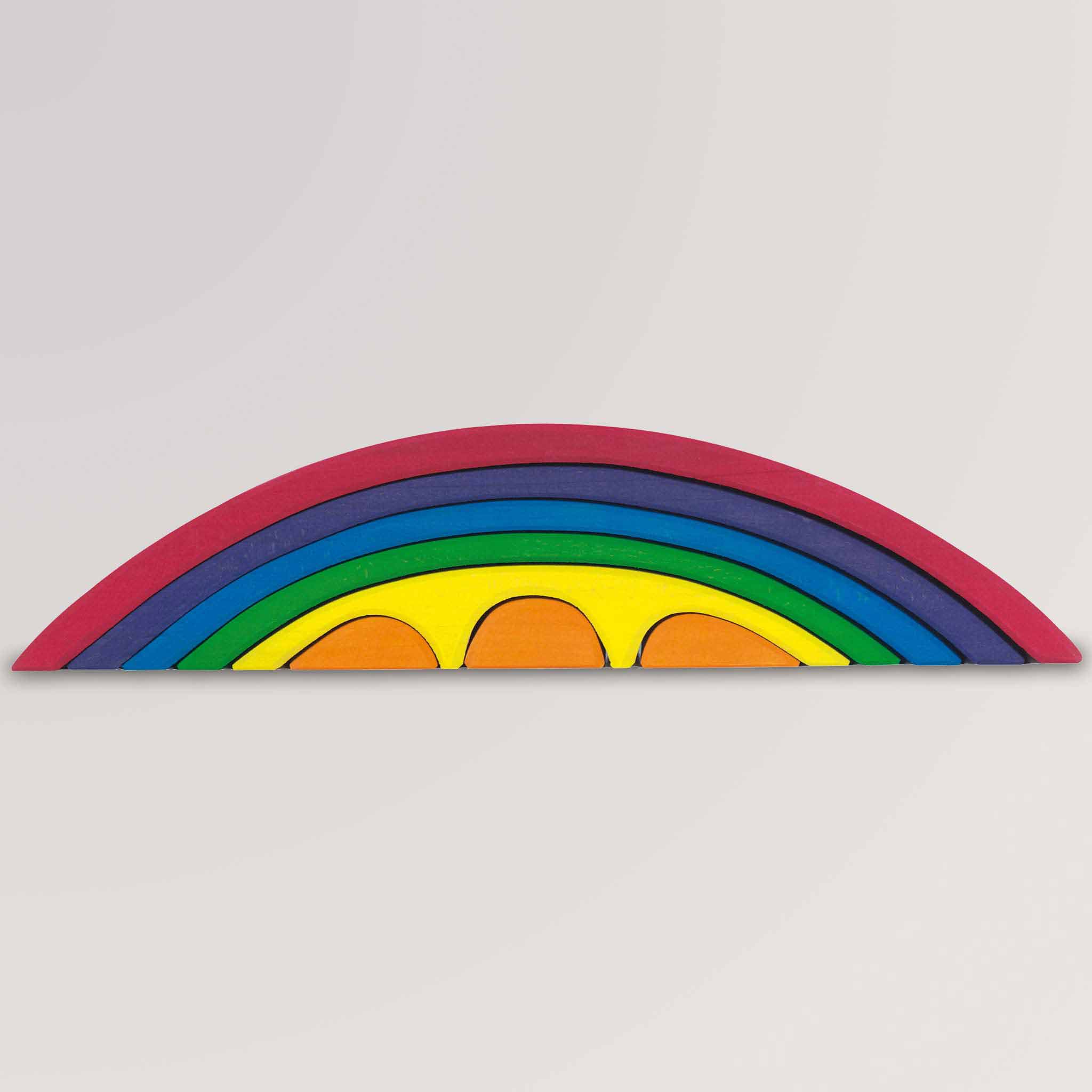 Brückenset, 8-teilig, Regenbogen von Glückskäfer