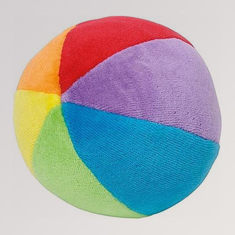 Ball mit Rassel, Regenbogen von goki