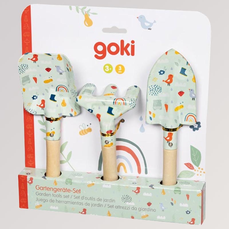 Gartengeräte-Set, Frühling von Goki