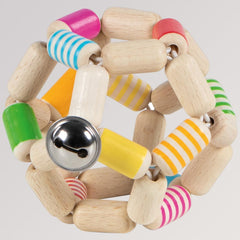 Greifling Elastik Ball, gestreift, 7cm von goki