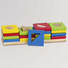 Sortierspiel Farben und Formen - Die 4 Türme von GOKI