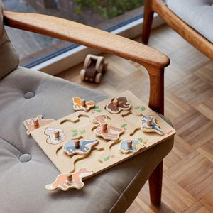 Steckpuzzle Waldtiere von goki