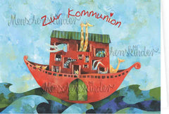 Klappkarte - Arche Kommunion von Grätz Verlag