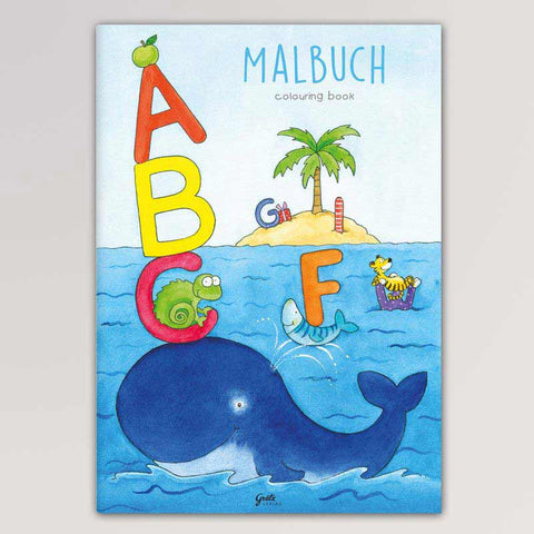 Malbuch ABC - DIN A5 von Grätz Verlag