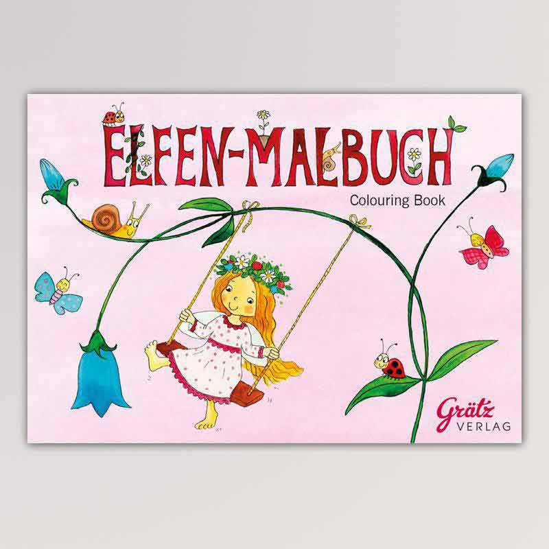 Mini- Malbuch Elfen von Grätz Verlag