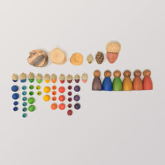 3 Dark Warm Nins - dunkle Rottöne von Grapat