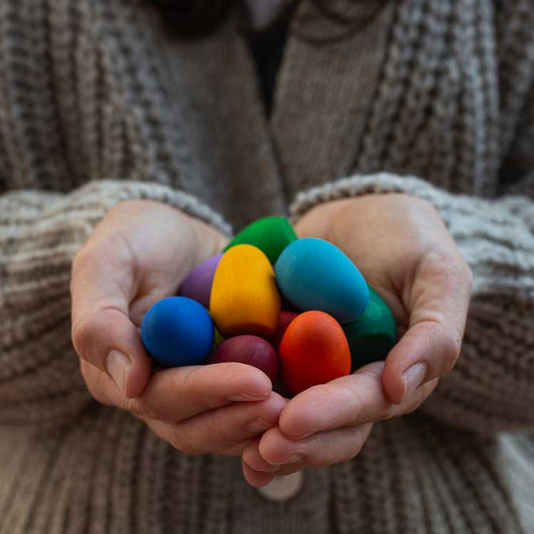 Mandala Rainbow Eggs -36 Regenbogen-Eier von Grapat
