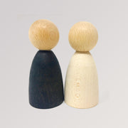 Adult Nins Light Wood - große Holzfiguren hell von Grapat
