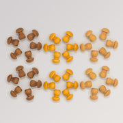 Mandala Little Mushroom - kleine Pilze von Grapat