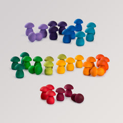 Mandala Rainbow Mushrooms - Regenbogen-Pilze von Grapat