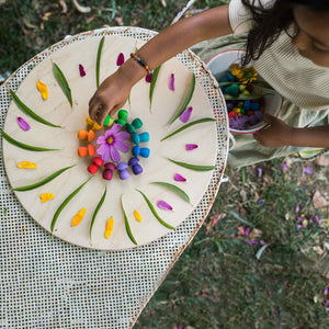 Mandala Rainbow Mushrooms - Regenbogen-Pilze von Grapat