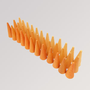 Mandala Orange Cone - Kegel orange von Grapat