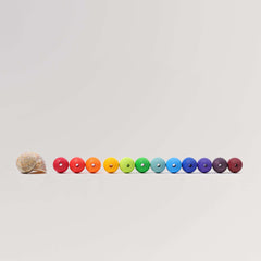 60 Holzperlen von Grimms