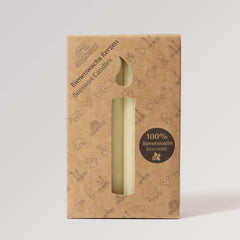 Grimm's 100% Bienenwachs Kerzen Creme-Farbe zum Kindergeburtstag